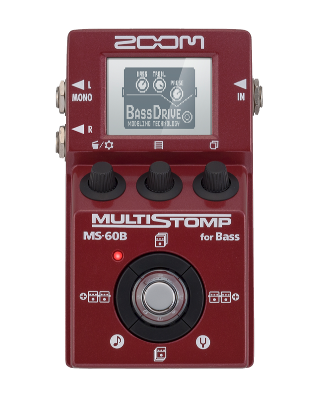 ZOOM MULTISTOMP BASS PEDAL MS-60B