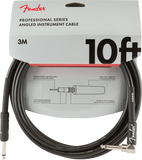 FENDER CABLE PRO 10' ANG INST CBL BLK - PickersAlley