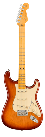 FENDER GUITAR AM PRO II STRAT SSB MN - PickersAlley