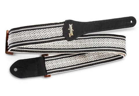 TAYLOR STRAP Academy Cotton W/BK - PickersAlley